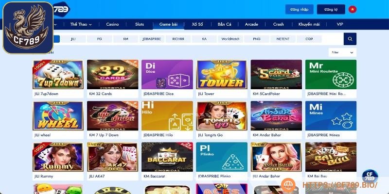 Tóm tắt thông tin về sảnh game bài đình đám