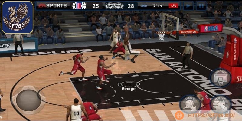 Bóng rổ ảo là sân chơi mang đến nhiều trận đấu hấp dẫn