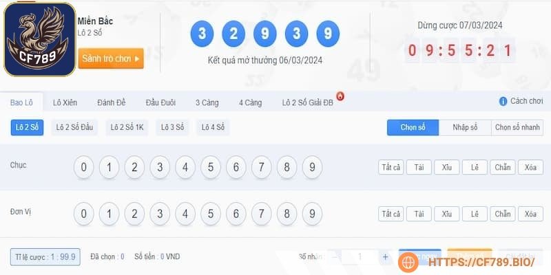 Giao diện thân thiện, đa dạng về hình thức cược